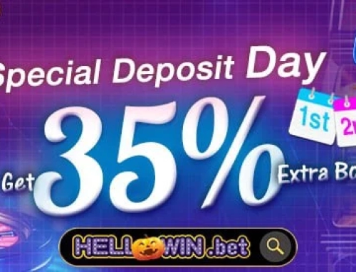 Celebrate Special Deposit Day: Get a 35% Extra Bonus in the HelloWin Promotion! 🎃💸